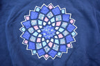 Vintage 1990s Embroidered  Quilt design  Crewneck Sweatshirt Made In USA