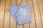 Vintage 1990s Levi's 505 Red Tab Jeans Size 32 x 30