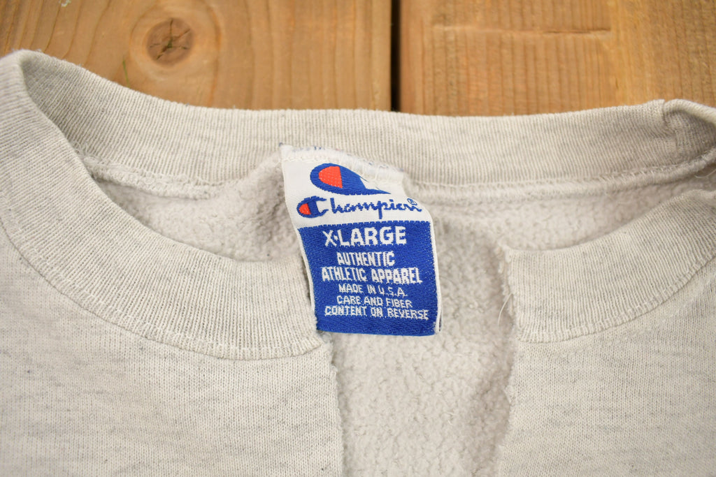 Vintage 1990s Park Wolf Pack Champion Crewneck Sweatshirt