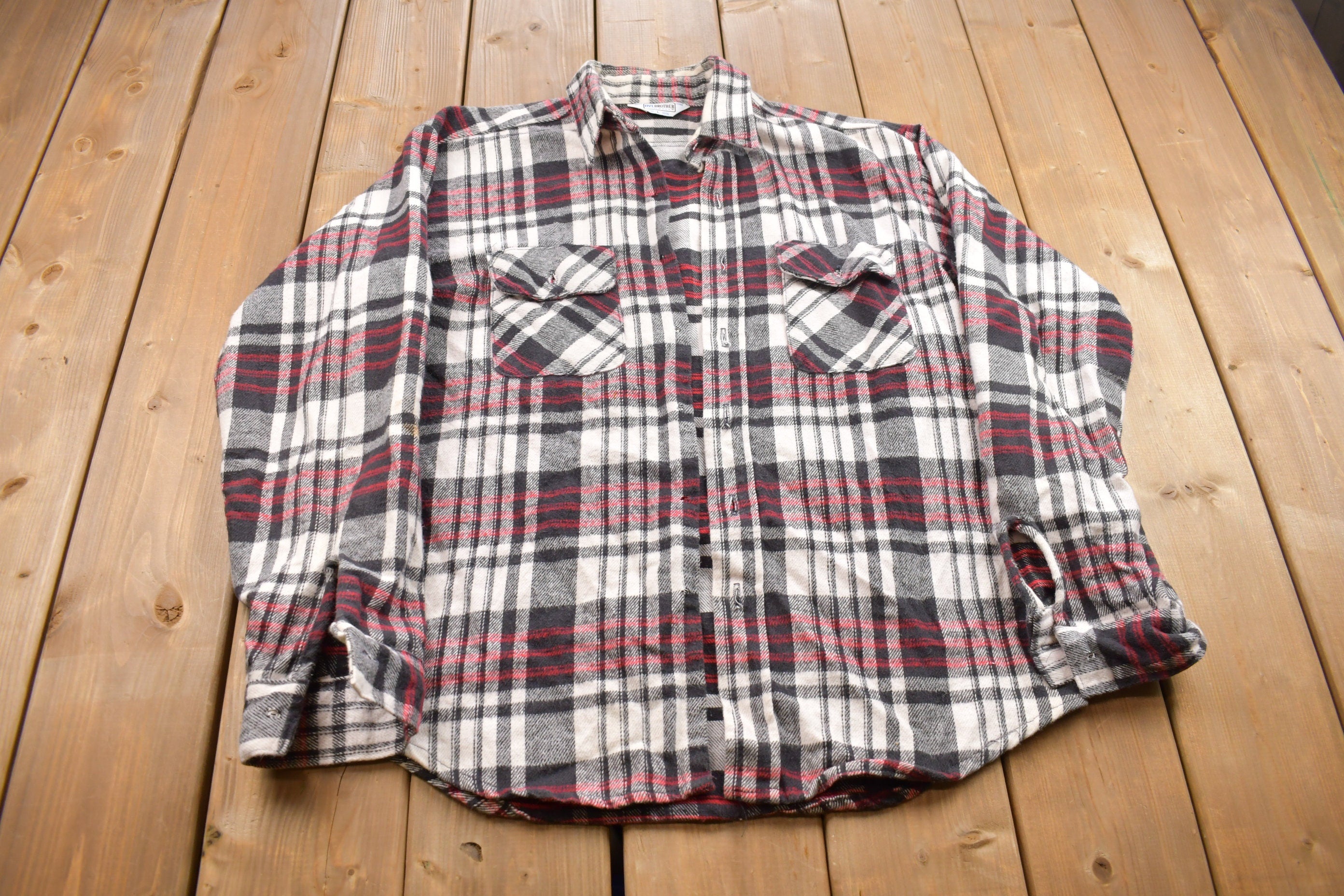Vintage 1990s Five Brothers Button Up Shirt