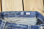 Vintage Y2K Miss Me Bedazzled Low Rise Jeans Size 26x33