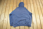 Vintage 2000s Nike Embroidered Mini Middle Swoosh Hoodie Men's XL