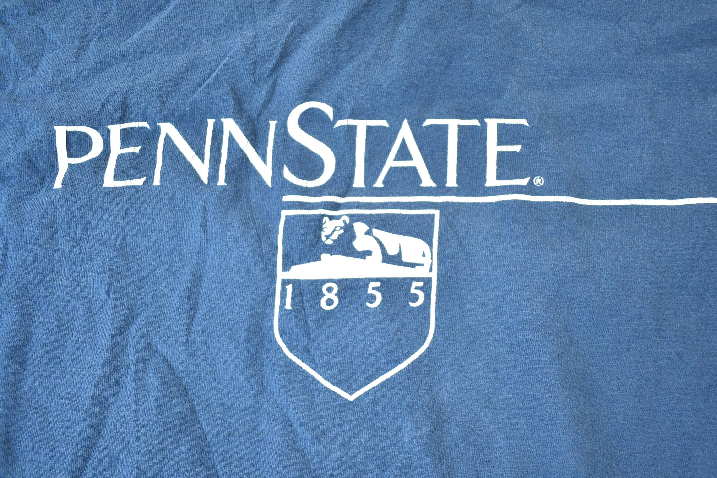 Vintage 1990s Penn State University Collegiate T-Shirt Mens L