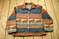 Vintage 1990s Horse All Over Print Button Up Jacket