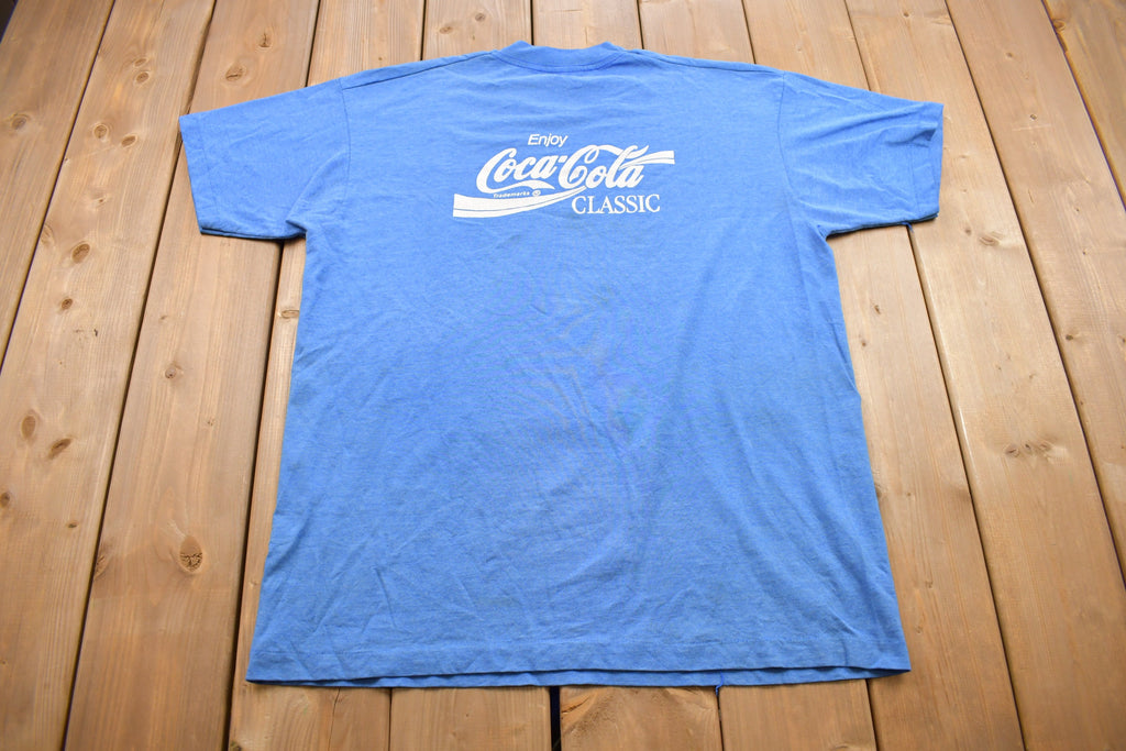 Vintage 1990s "Making strides Against Cancer" Coca Cola Graphic T Shirt