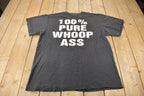 Vintage 1998 Stone Cold Steve Austin Wrestling Graphic T-Shirt