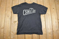 Vintage 1992 Sunset Boulevard Street Sign Graphic T Shirt California Made in USA