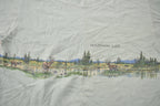 Vintage 1990s Houghton Lake Moose Nature Souvenir T Shirt