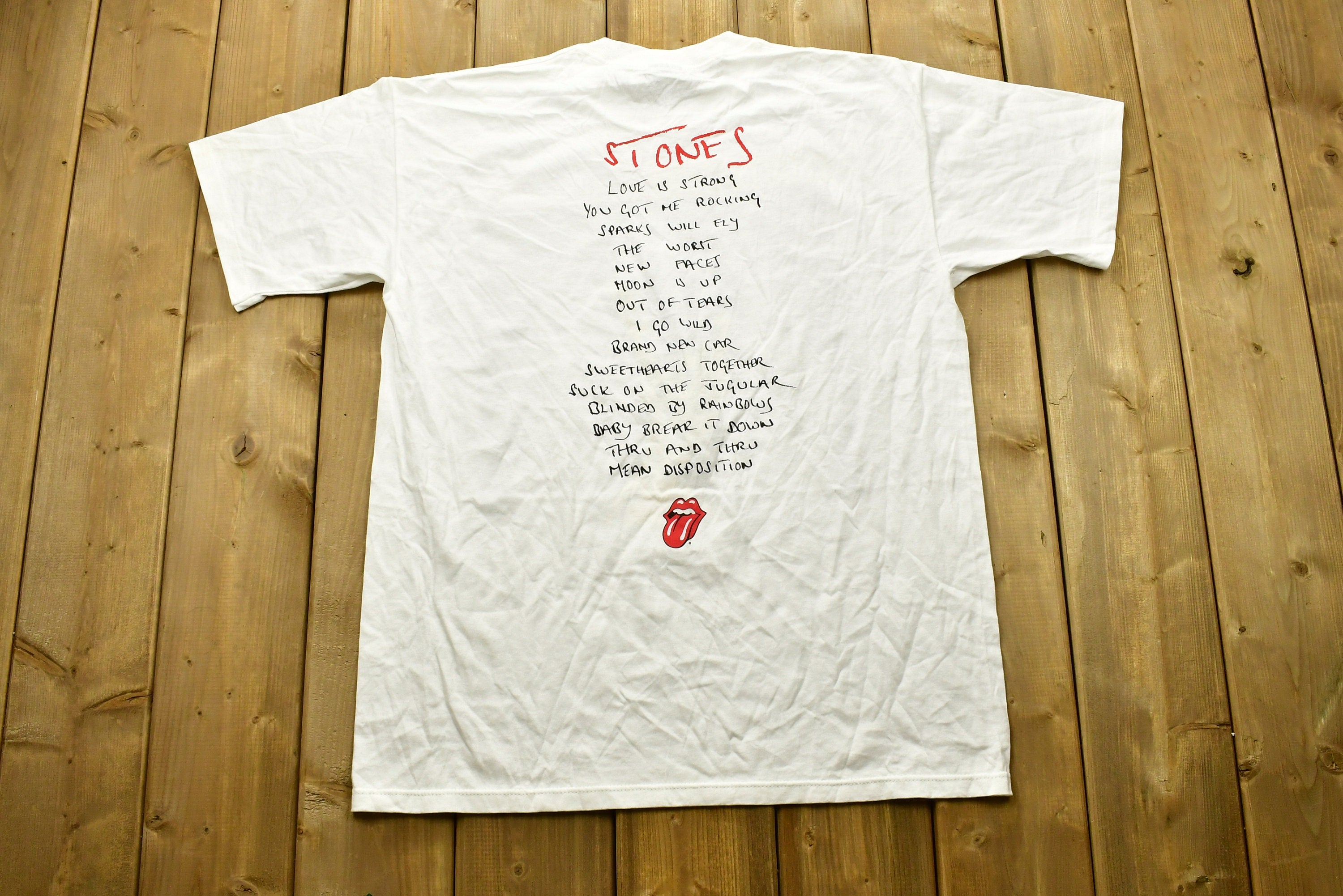 Vintage 1994 Rolling Stones Voodoo Lounge Tour Band T-shirt