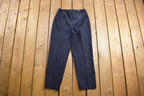 Vintage 1970's Pleated Trousers 28 x 29.5