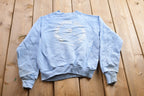 Vintage 1990s Montana Creek Dog Mushers Youth Crewneck Sweatshirt