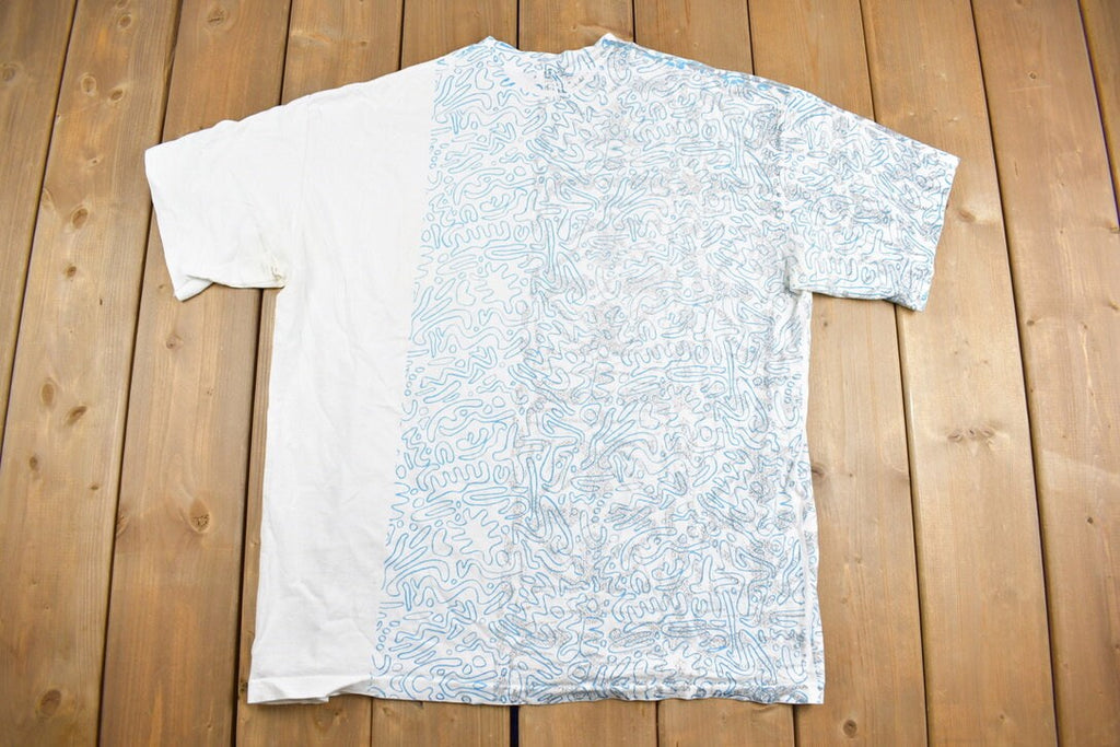 Vintage 1990s Beach Water Sport Gear Graphic T-Shirt