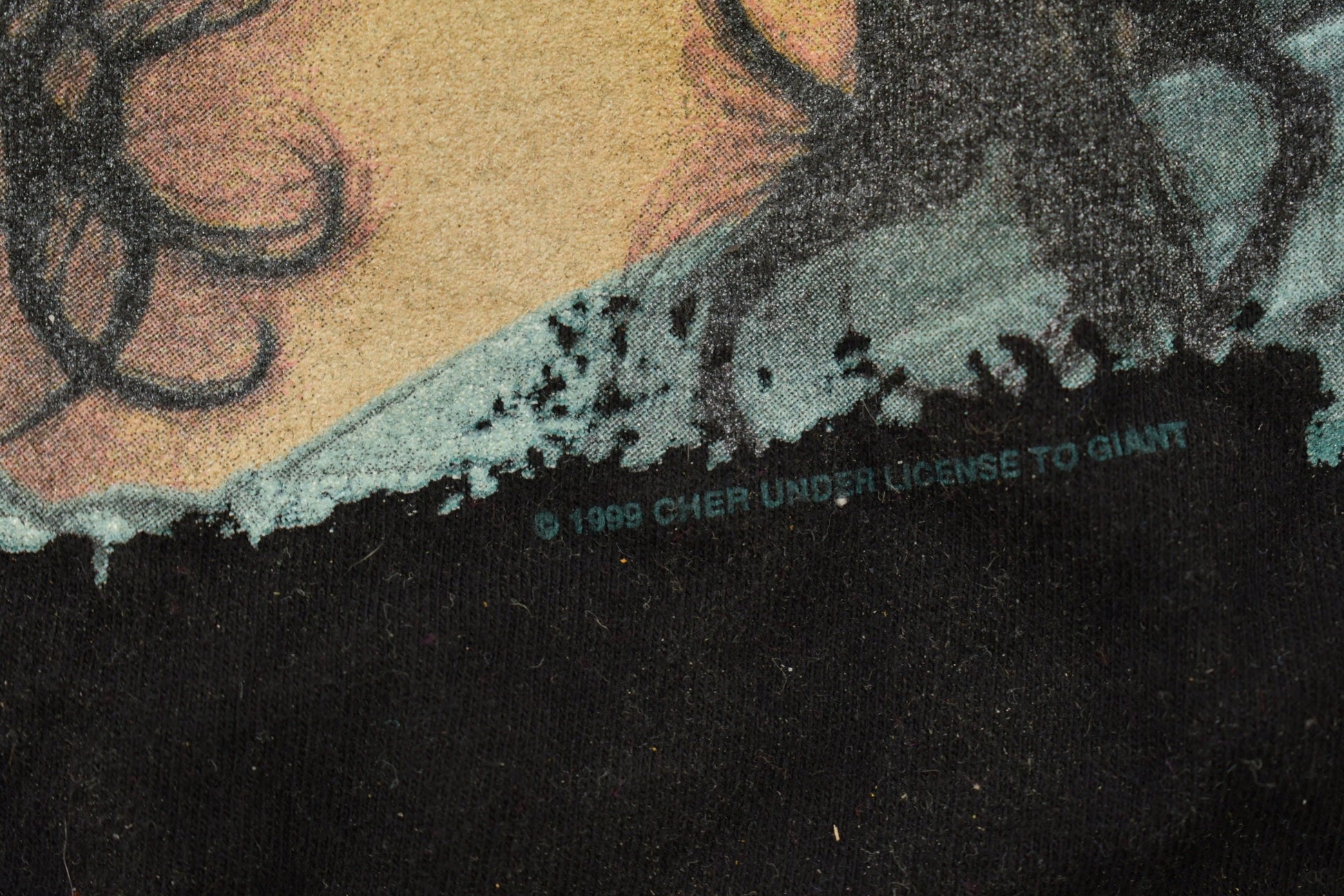 Vintage 1999 Cher Believe Tour Chopped Band T-shirt