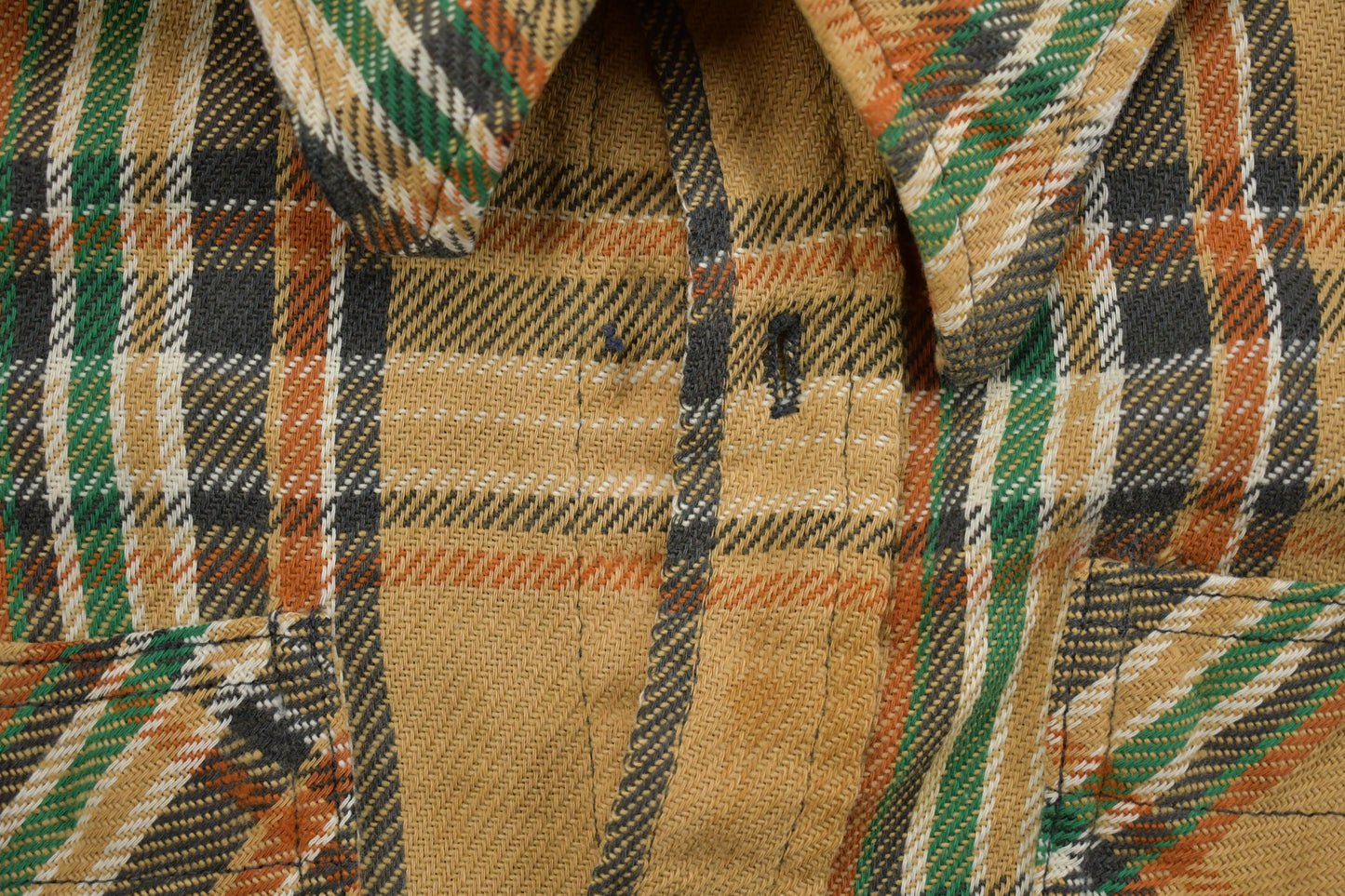 Vintage 1980s Big Mac Button Up Flannel / 1980s Button Up / Casual Wear / Workwear / Flannel Shirt / Tall