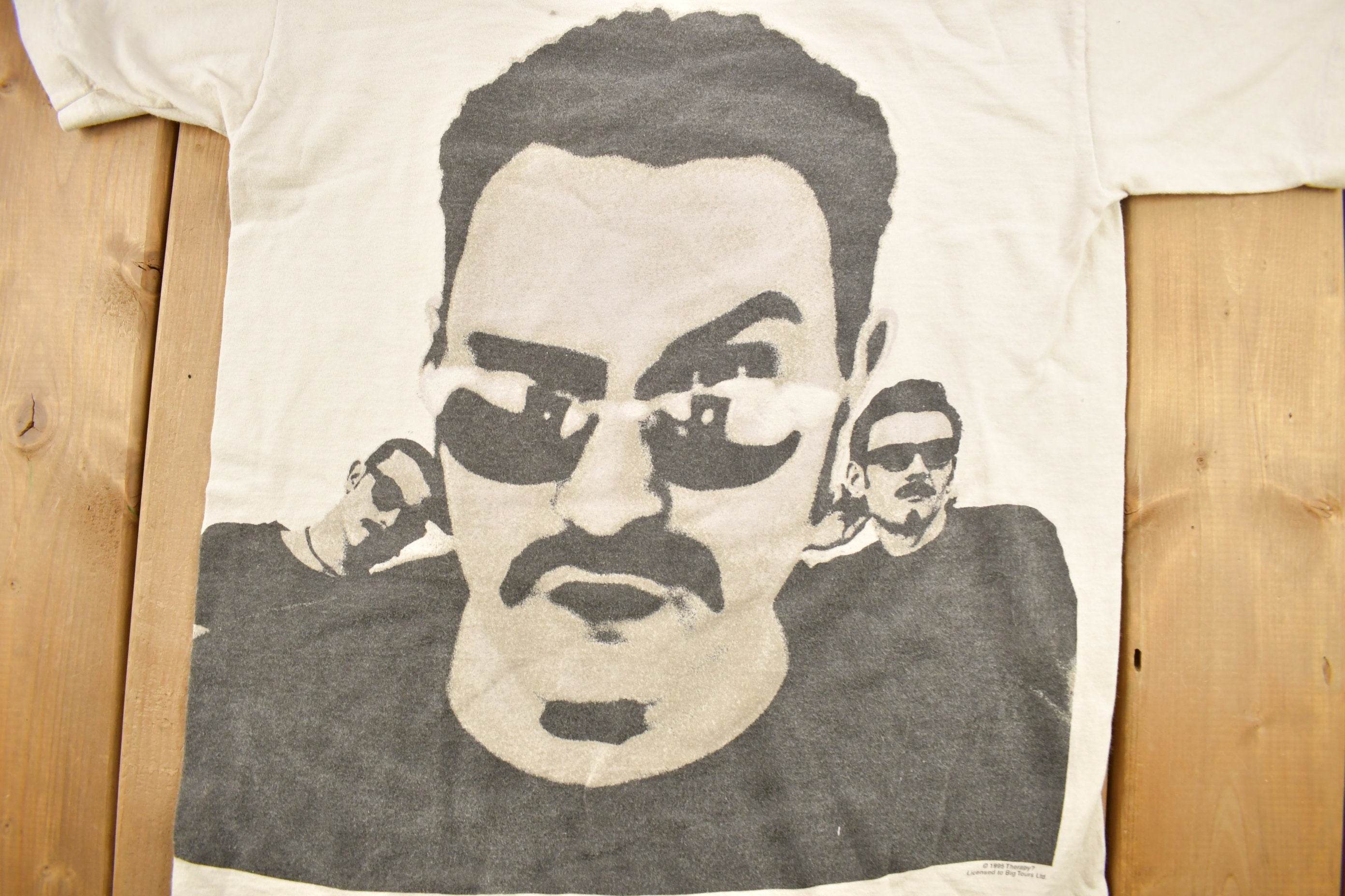 Vintage 1995 Therapy Infernal Love Tour Band T-shirt