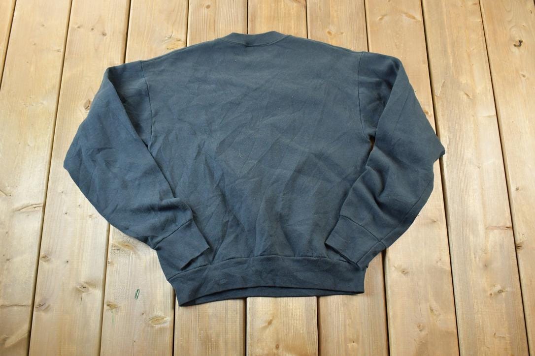 Vintage 1990s Branson Sunflowers Outdoorsman Crewneck Sweatshirt