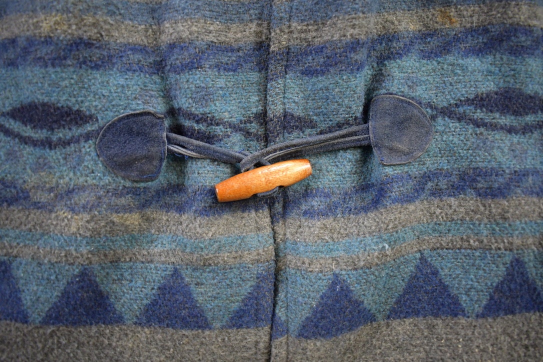 Vintage 1980s Kathryn Deene Nordic Wool Knit Jacket