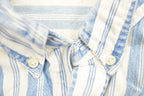 Vintage 1990s Bon Homme Striped Button Up Shirt /