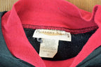 Vintage 1990s Poinsettia Double Collar Outdoorsman Crewneck Sweatshirt