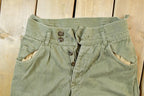 Vintage 1990s Army Green Cargo Pants Size 28 x 26