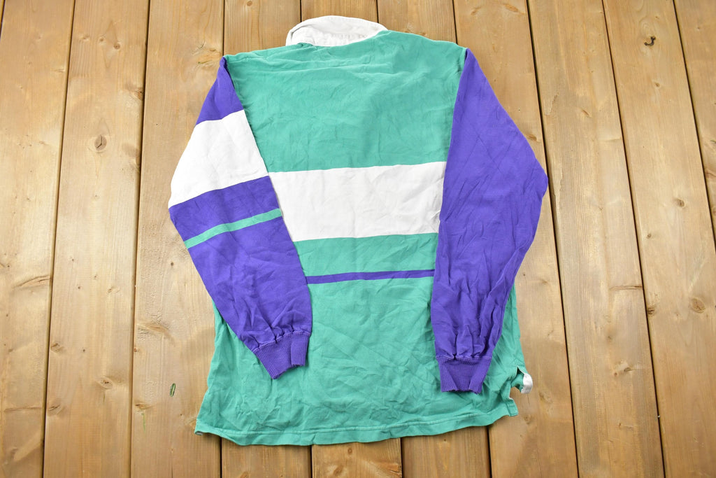 Vintage 1990s Harbour Town Rugby Button Up Shirt