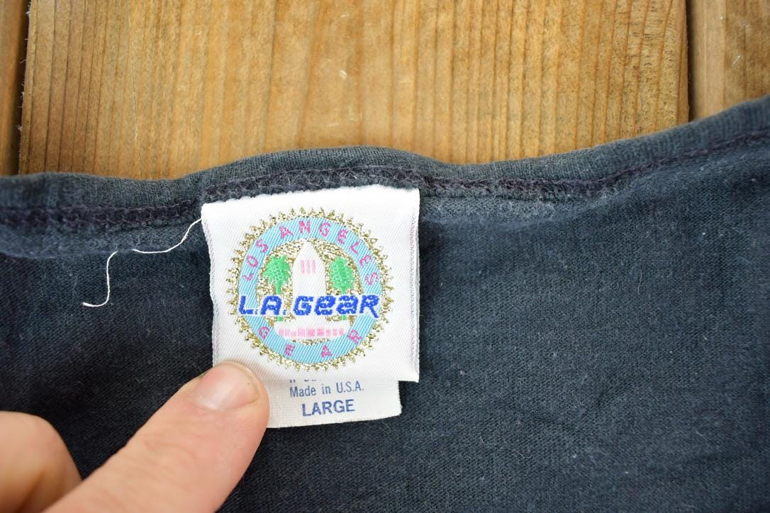 Vintage 1990s La Gear Large Logo Screen Print Souvenir Tank Top Mens XL