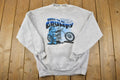 Vintage 1990s Born To Be Grumpy Disney Motorcycle Crewneck