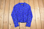 Vintage 1990s Fern Wayne Knitted Cardigan Sweater