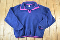 Vintage 1990s Lands End Fleece Outdoorsman Sweater Mens L