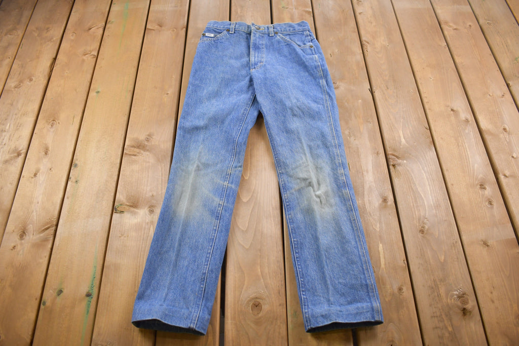 Vintage 1990's Lee Light Wash Denim Jeans 27 x 26 / Made in USA / Streetwear Fashion / Basic Blue Jeans / Vintage Pants