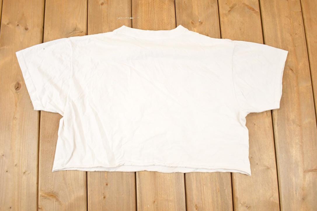 Vintage 1990s Harvard Veritas Collegiate T-Shirt Women's XL Cropped