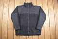 Vintage 1990s Peckham DSCP Zip Up Fleece Sweater / Outdoorsman / 90s Sweater / Streetwear / Hiking / Deep Pile