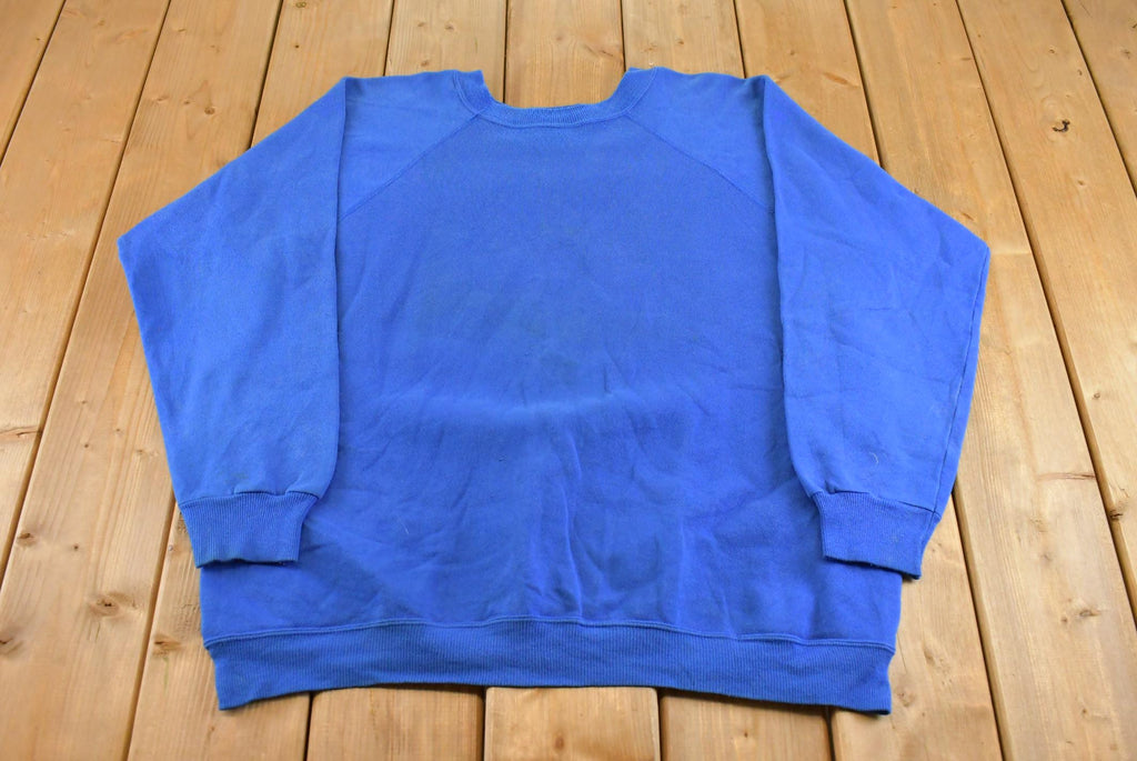 Vintage 1990s Hanes Raglan Crewneck Sweatshirt Men's XL