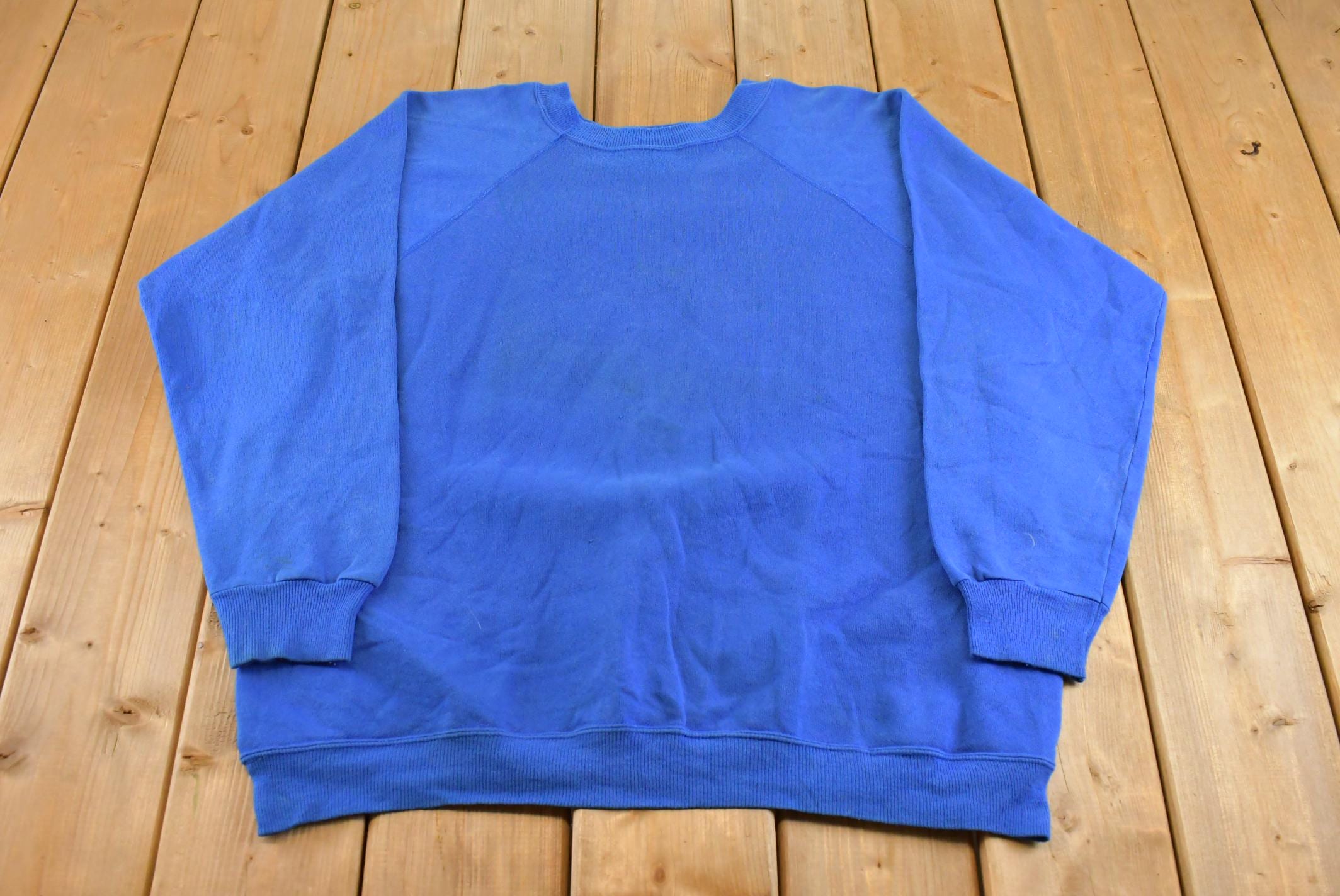 Vintage 1990s Hanes Raglan Crewneck Sweatshirt Men's XL