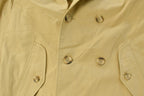 Vintage 1980s Plaid Lined Trench Coat Men's 40R /