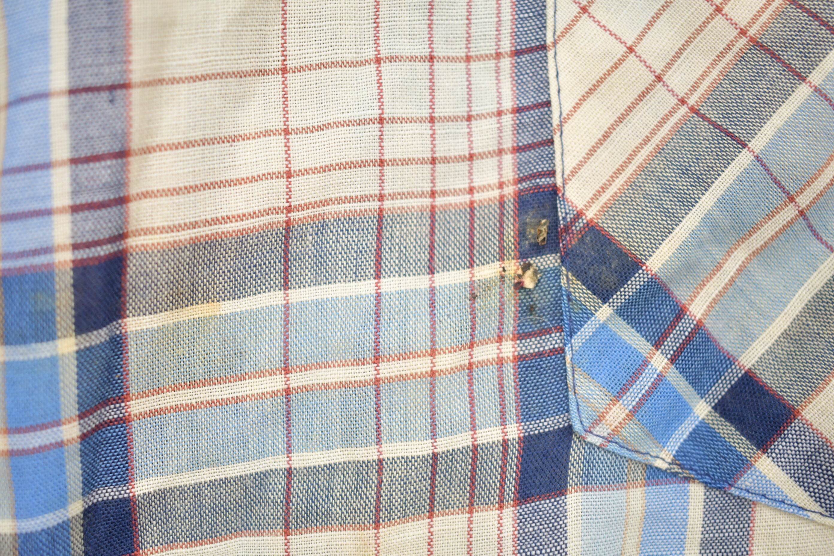 Vintage 1990s Sears Western Wear Plaid Button Up Western Shirt