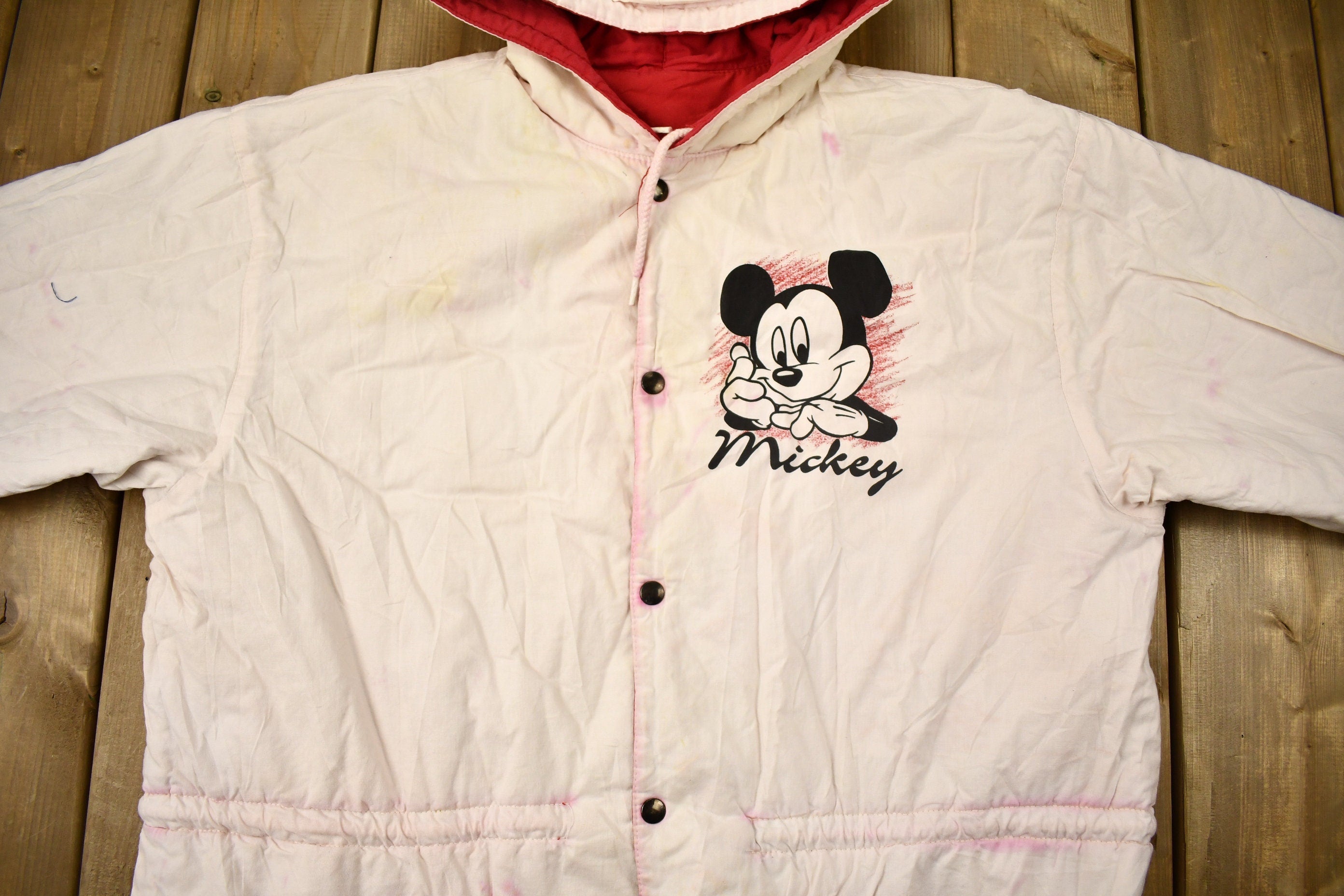 Vintage 1990s Mickey & Co Reversible Disney Jacket