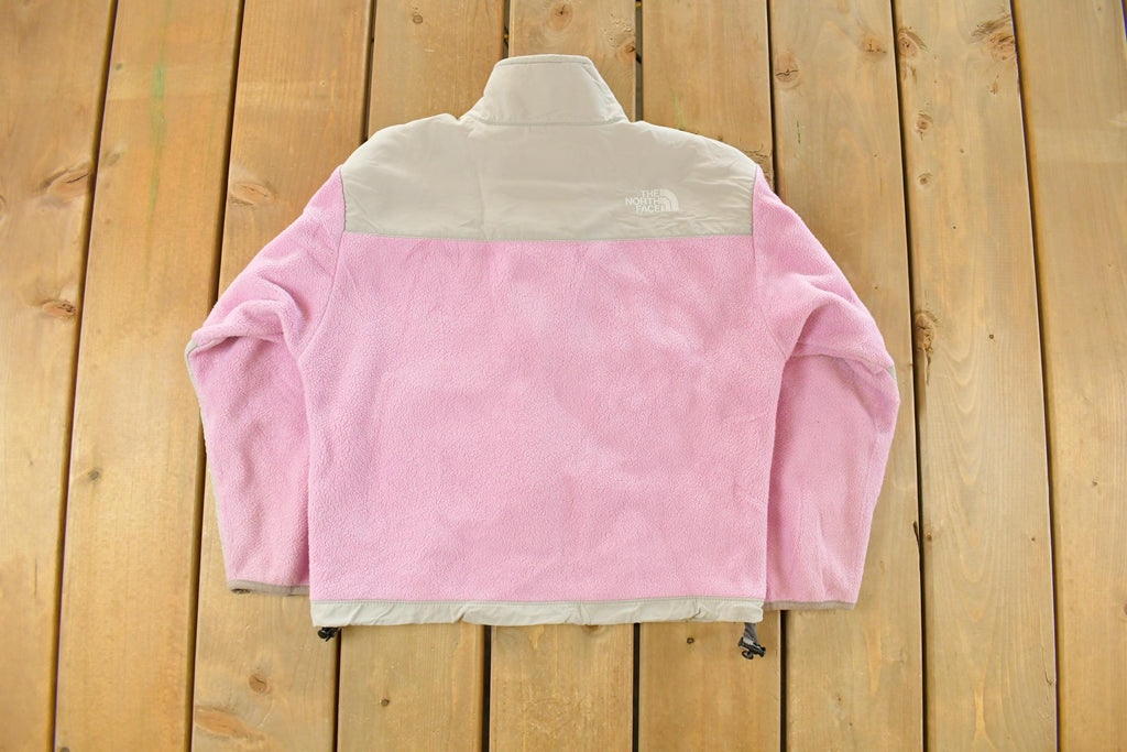 Vintage 1990s The North Face Denali Full Zip Fleece Sweater Youth Small