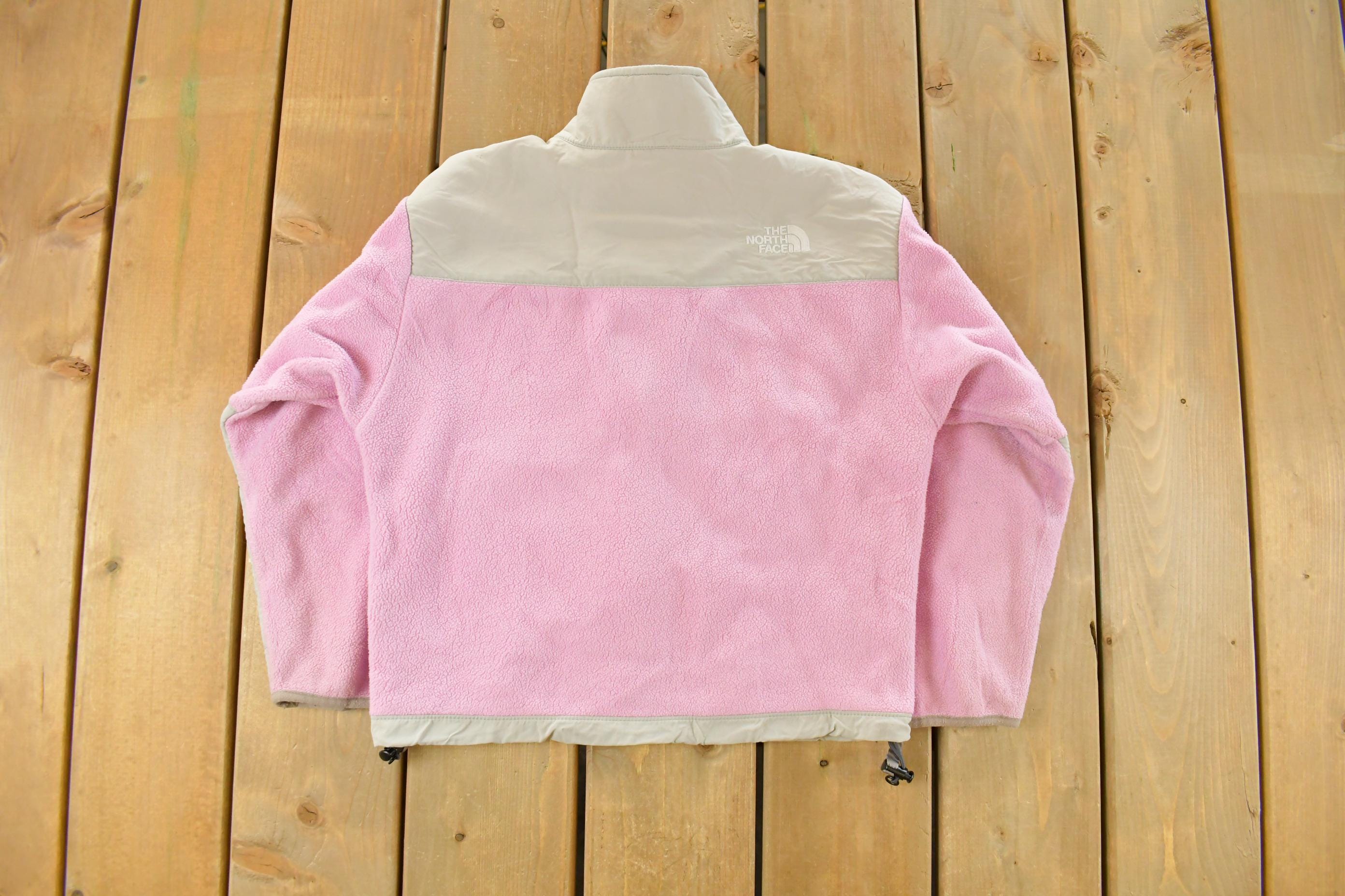 Vintage 1990s The North Face Denali Full Zip Fleece Sweater Youth Small