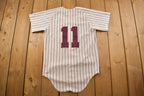 Vintage 1990s Okemos Highschool Baseball Jersey Made In USA