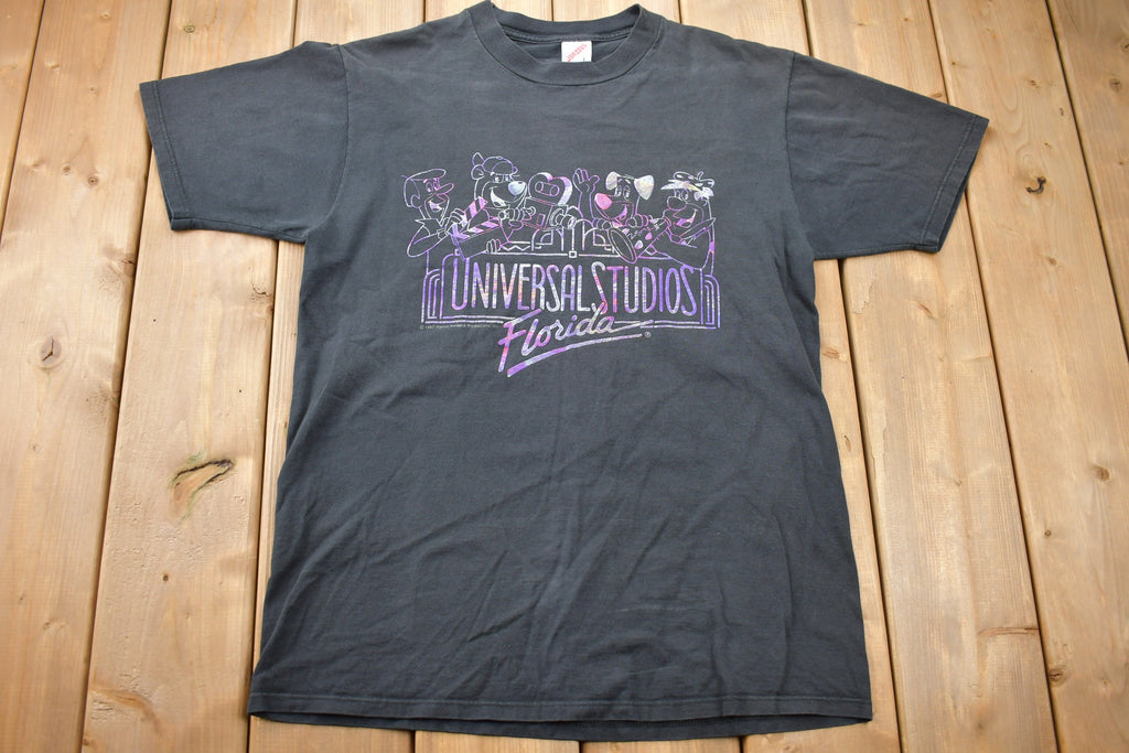 Vintage 1990 Universal Studios Florida Jetsons Yogi Bear Souvenir T Shirt