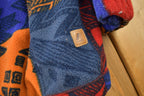 Vintage 1990s K-WAY Aztec Graphic Fleece Sweater