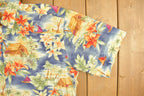 Vintage 1990s Pierre Cardin Short Sleeve Button Up Hawaiian Shirt
