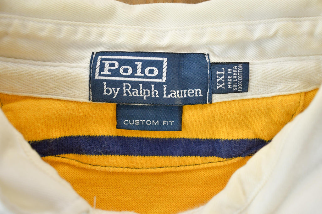 Vintage 1990s Polo By Ralph Lauren Striped Button Up Shirt