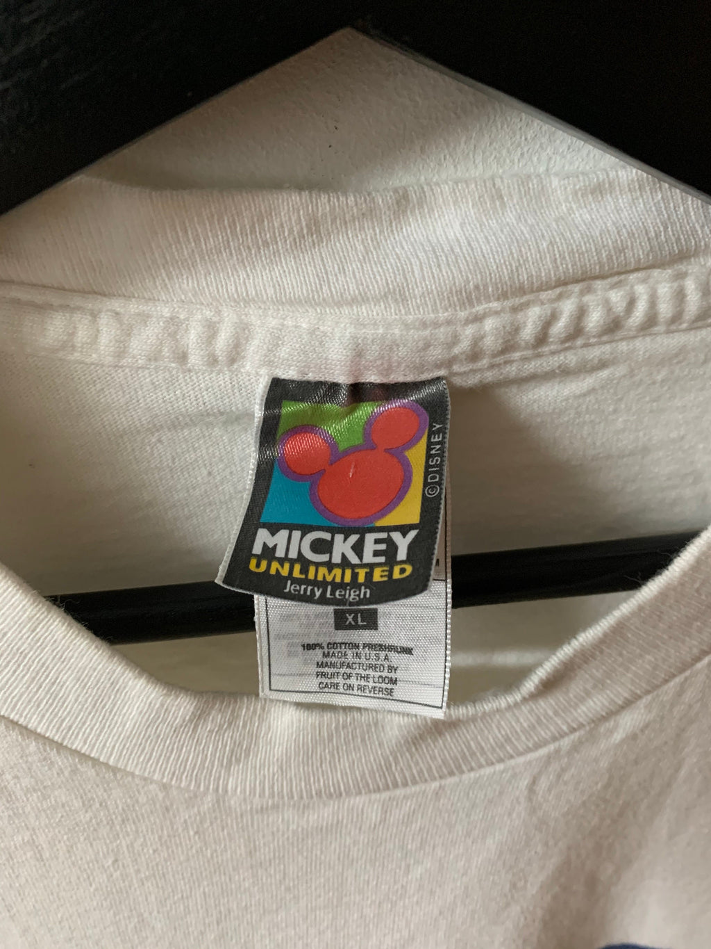 Vintage 1990s Mickey Mouse USA American T Shirt