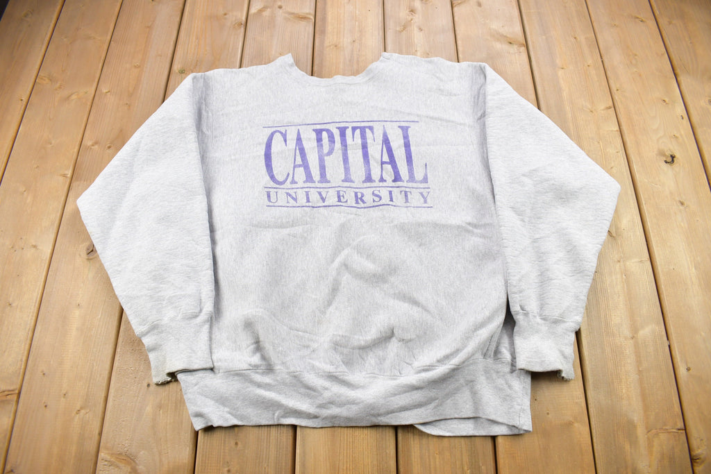 Vintage 1990s Capital University Collegiate Crewneck