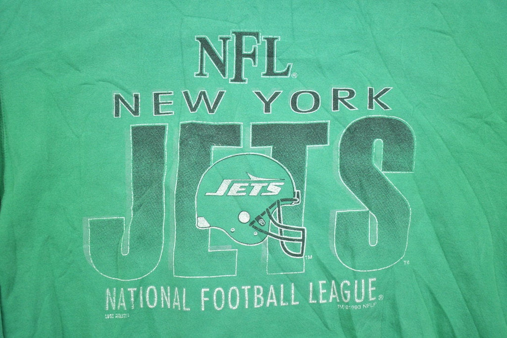 Vintage 1990s New York Jets NFL Crewneck Sweatshirt