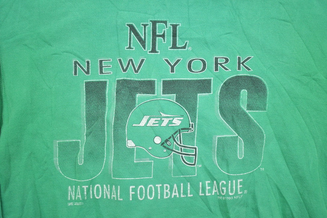 Vintage 1990s New York Jets NFL Crewneck Sweatshirt