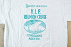 Vintage 1998 Festive Flamenco VIP Reunion Cruise Souvenir T-Shirt