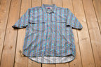 Vintage 1990s Duncan and Dugan Button Up T-Shirt